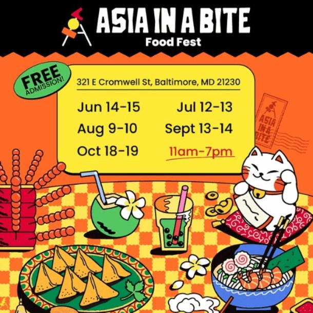 Asia In A Bite Food Festival