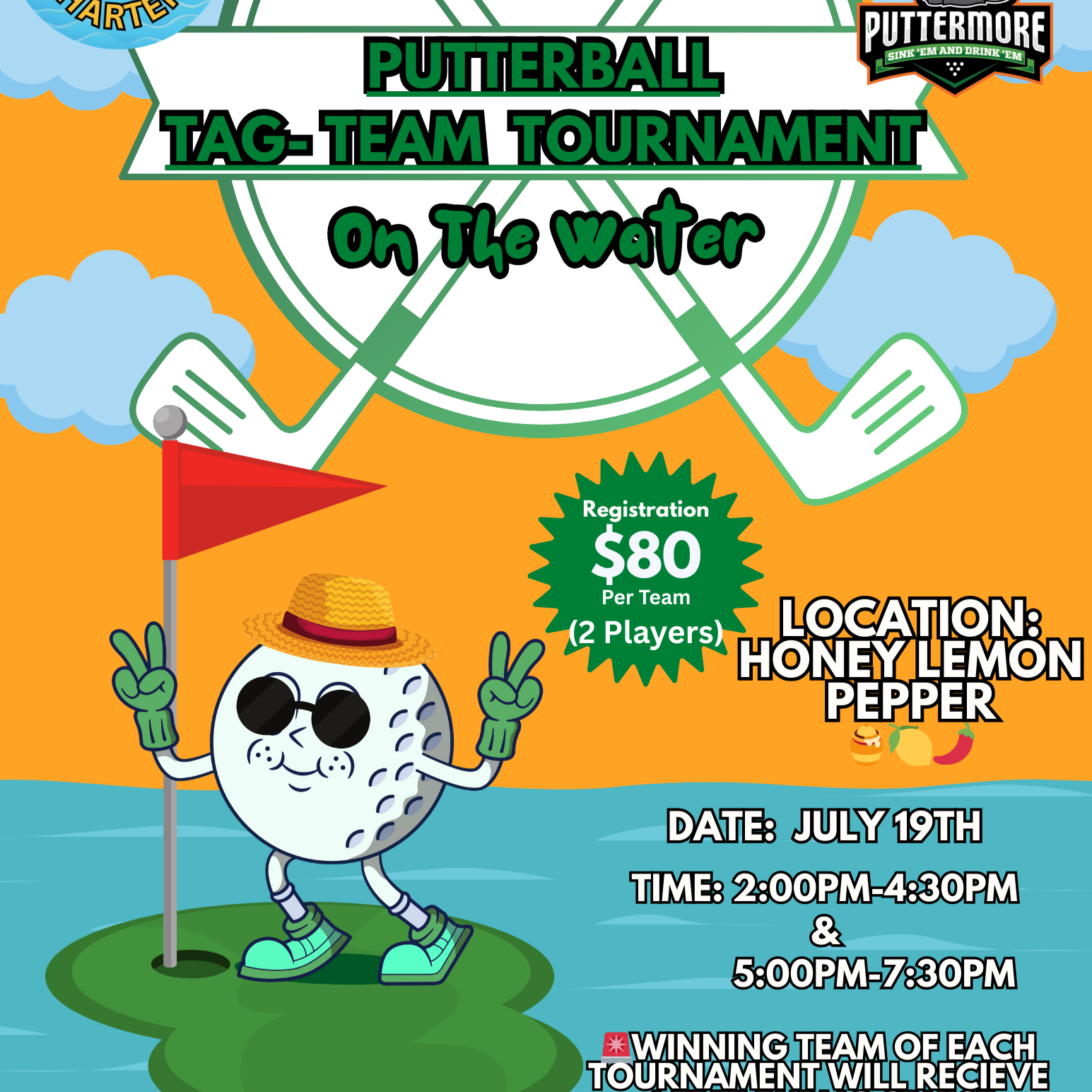 Putterball Tag-Team Tournament