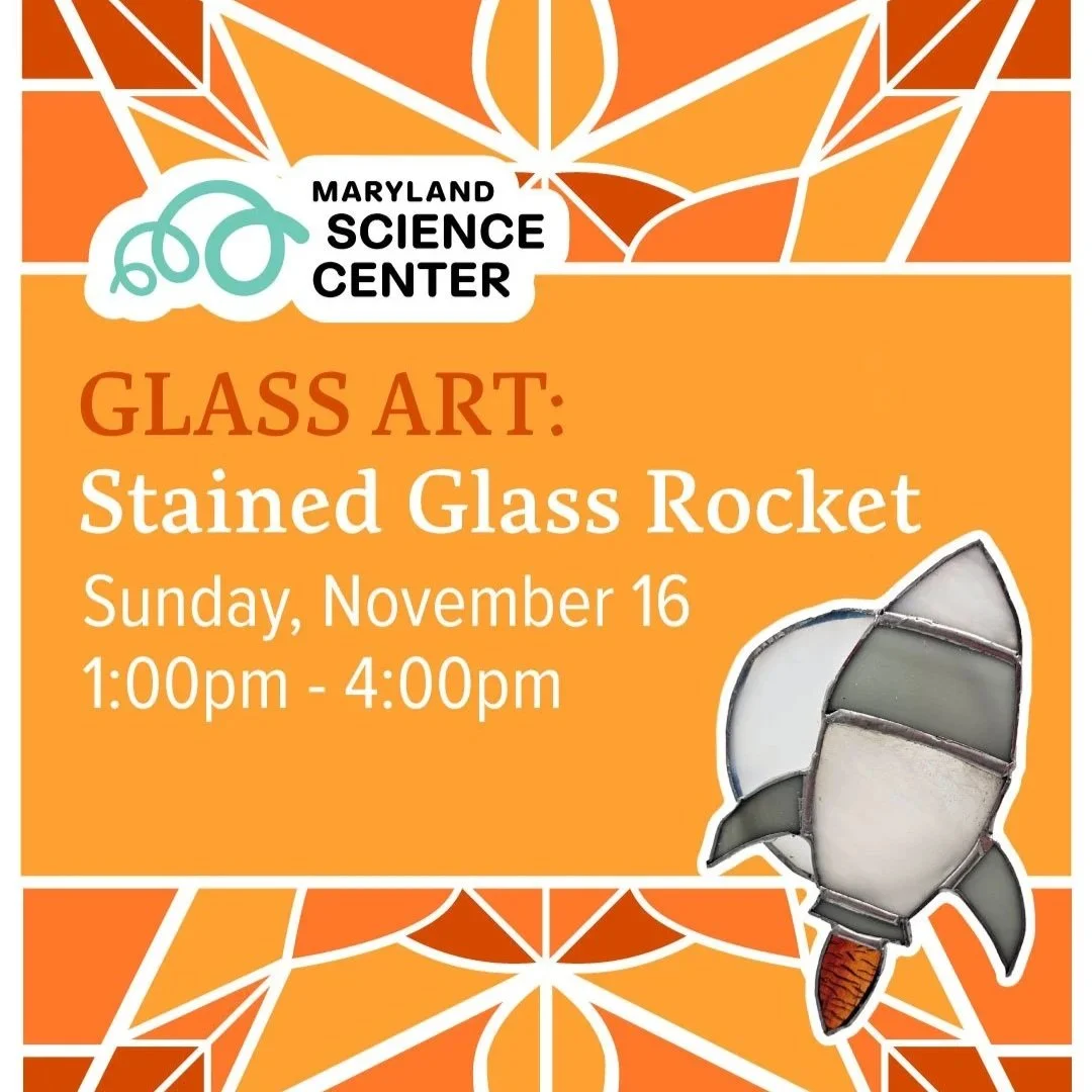 Glass Art: Stained Glass Rocket