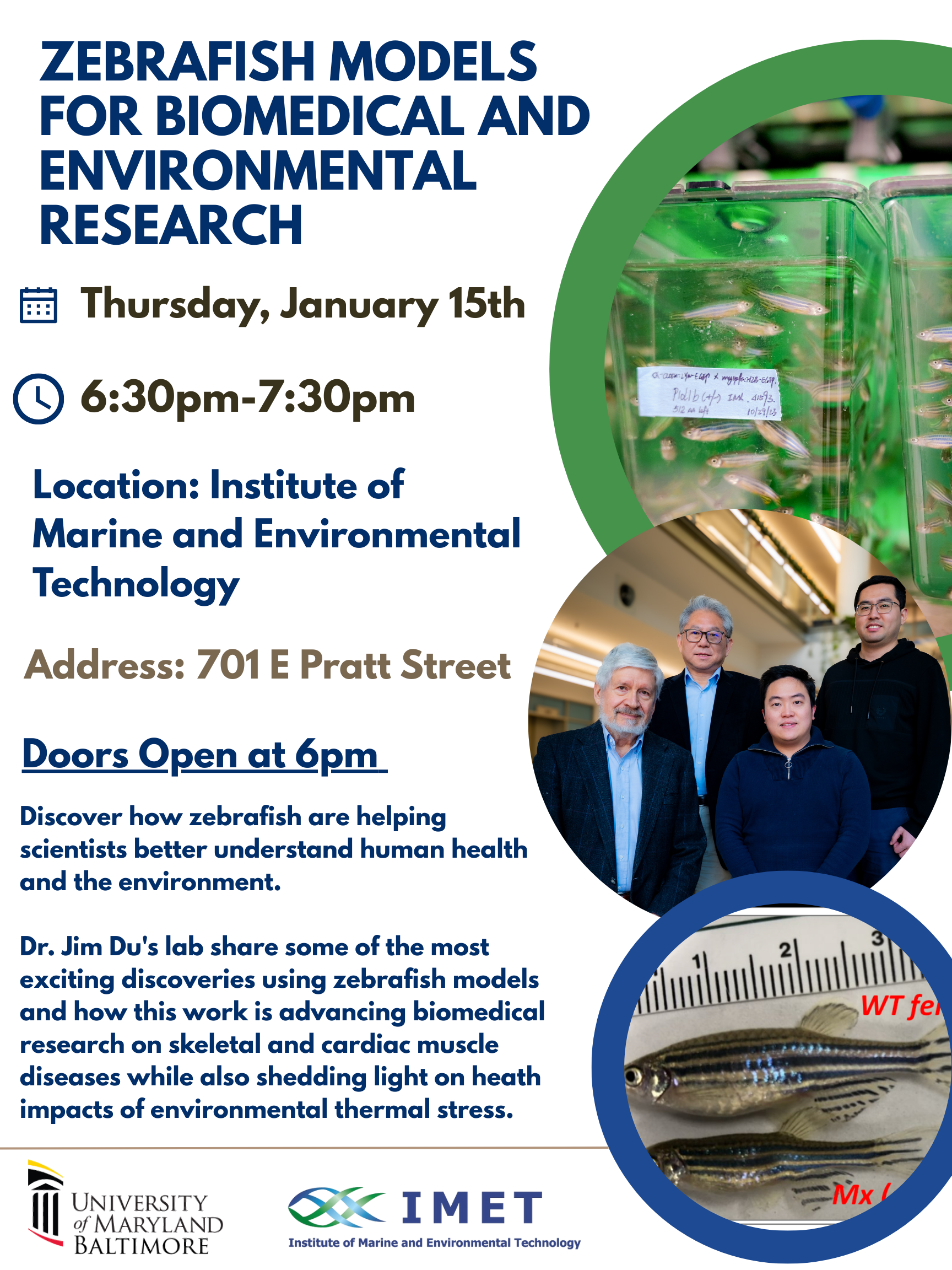 Zebrafish Models for Biomedical and Environmental Research