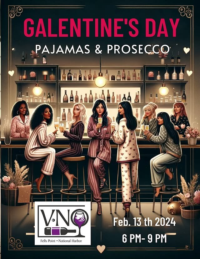 Galentine's Day: Pajamas & Prosecco