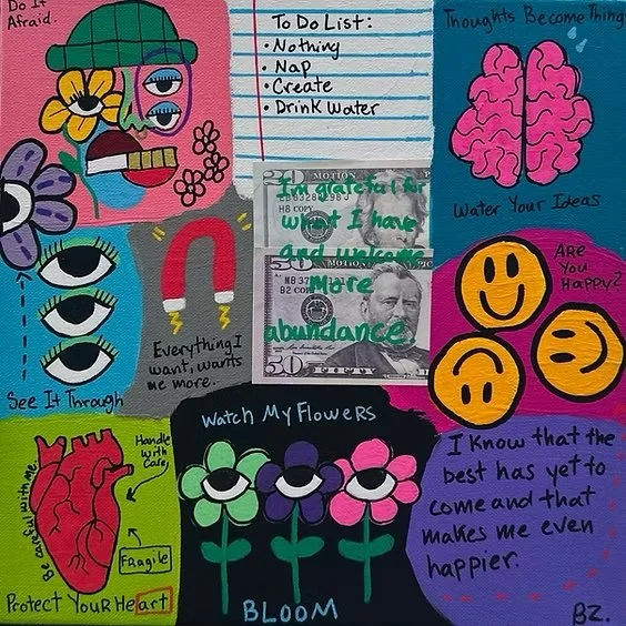 Artfirmations Workshop with Artist Beezy Young