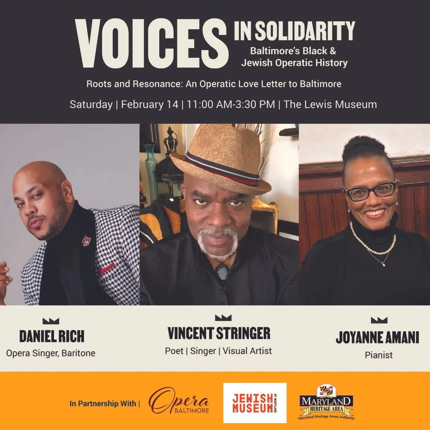 Voices in Solidarity: Baltimore’s Black and Jewish Operatic History