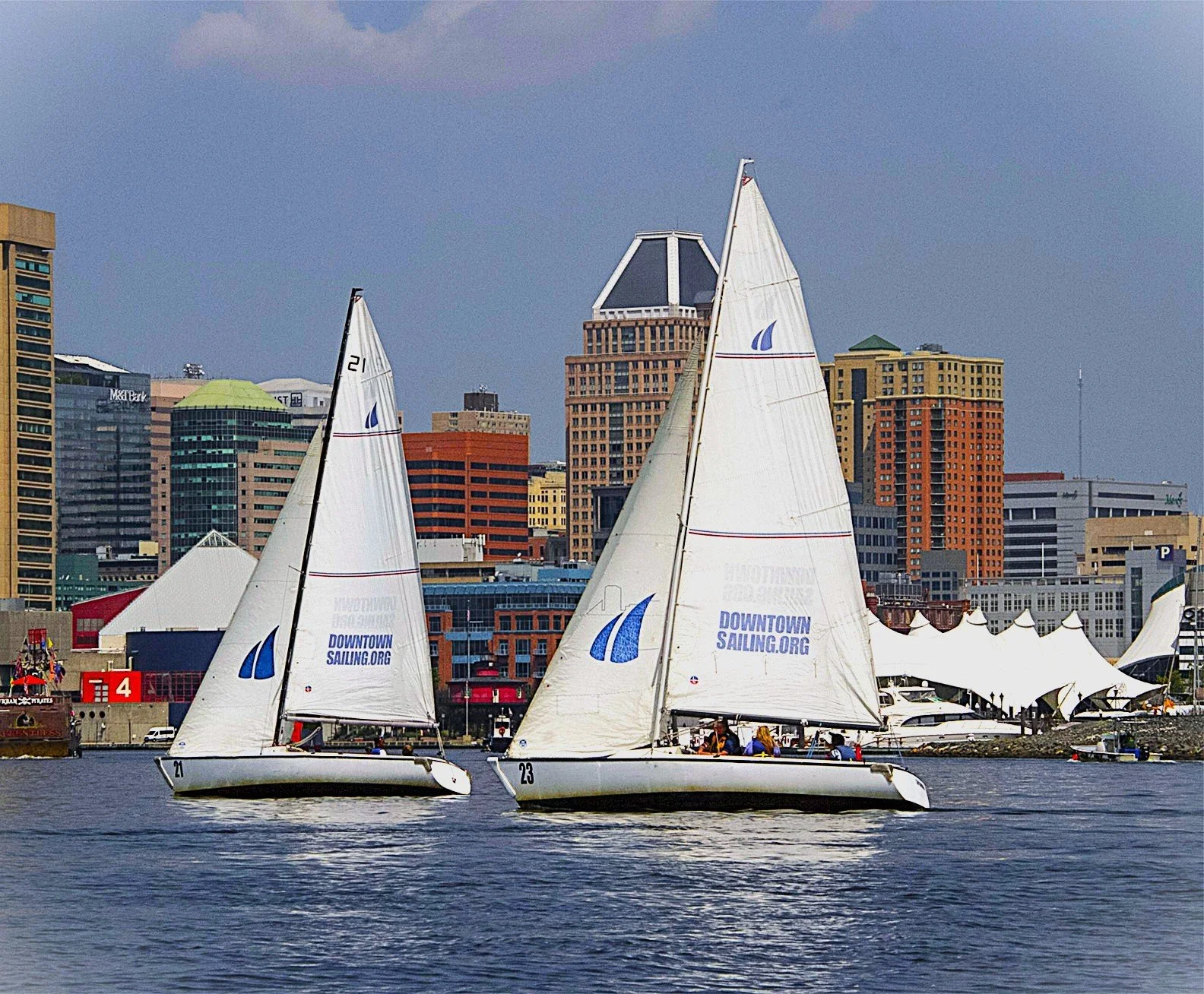 Sailing Baltimore Harbor