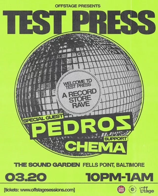 Test Press: A Record Shop Rave ft. Pedroz