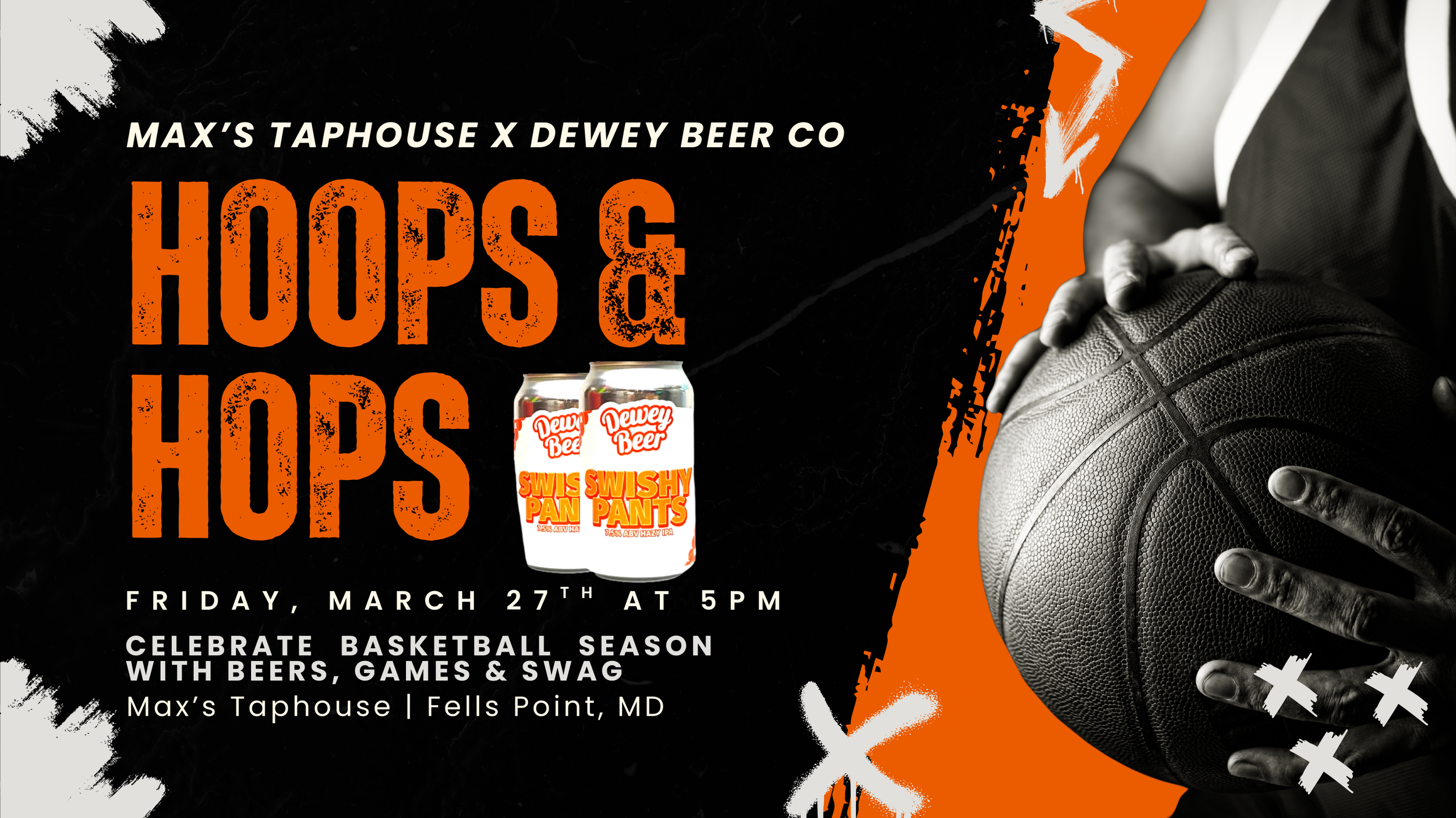 Hops & Hoops: Dewey Beer Co x Max’s Taphouse