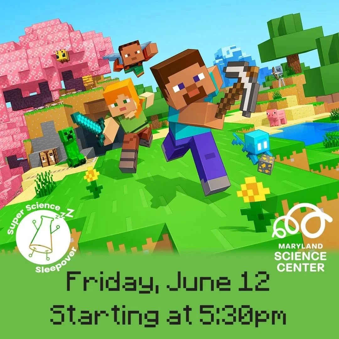 Super Science Sleepover: Minecraft Mania