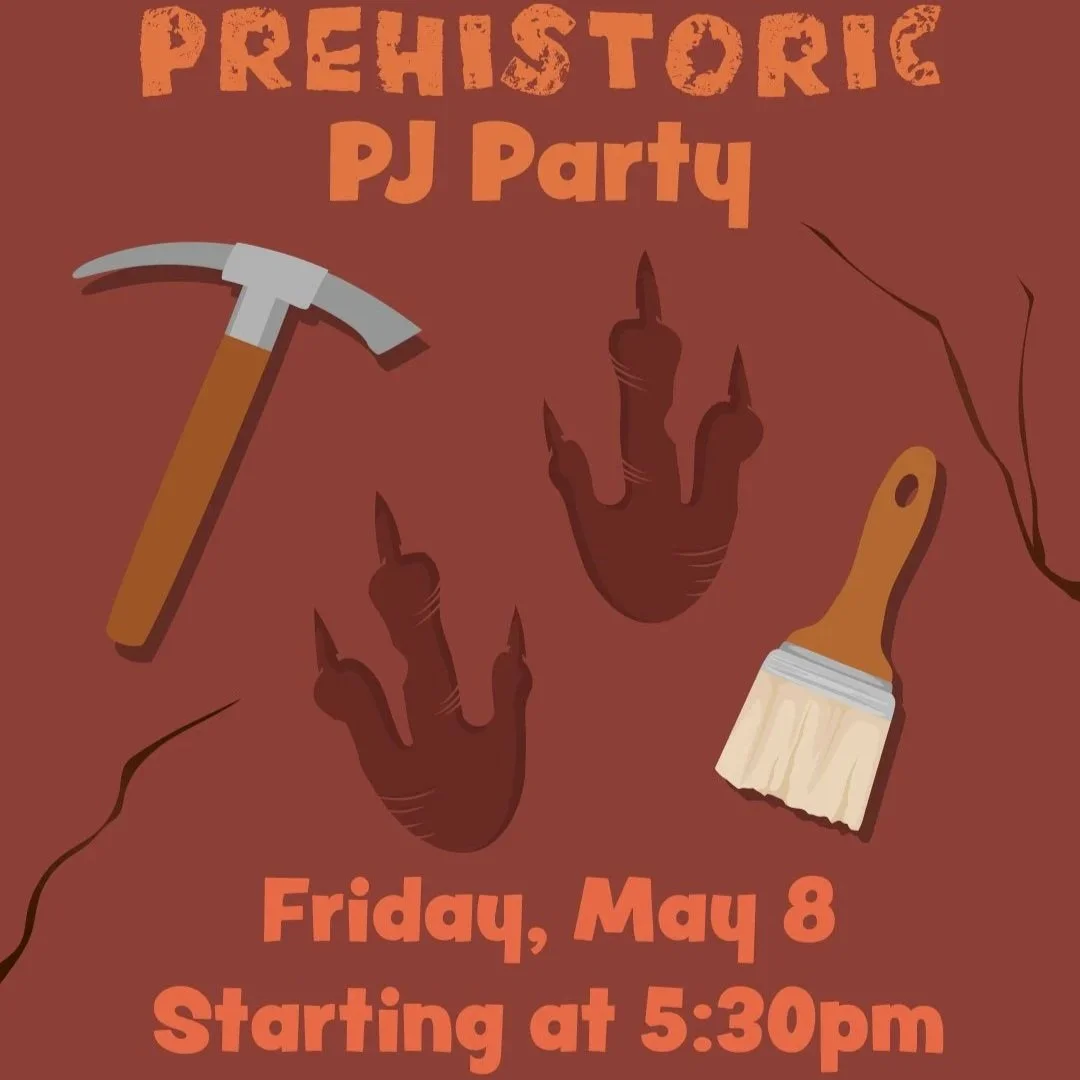 Prehistoric PJ Party & Sleepover