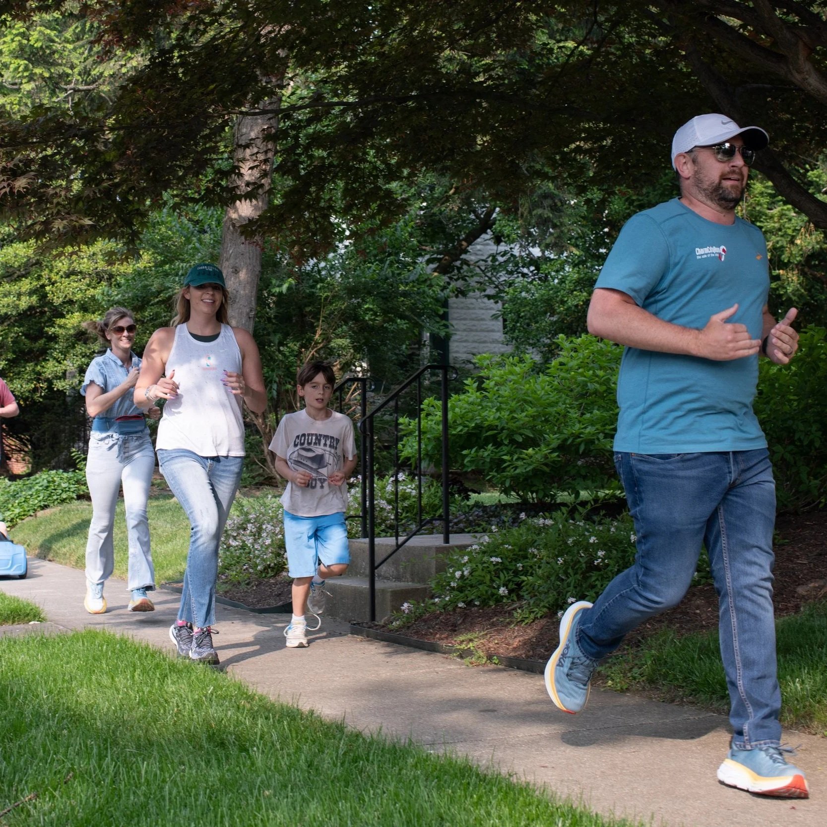 ASICS Blue Jean Mile for Mental Health Awareness