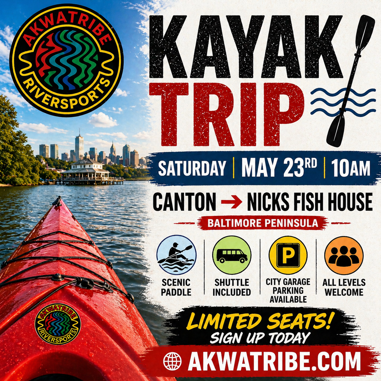 Kayak Trip with Akwatribe