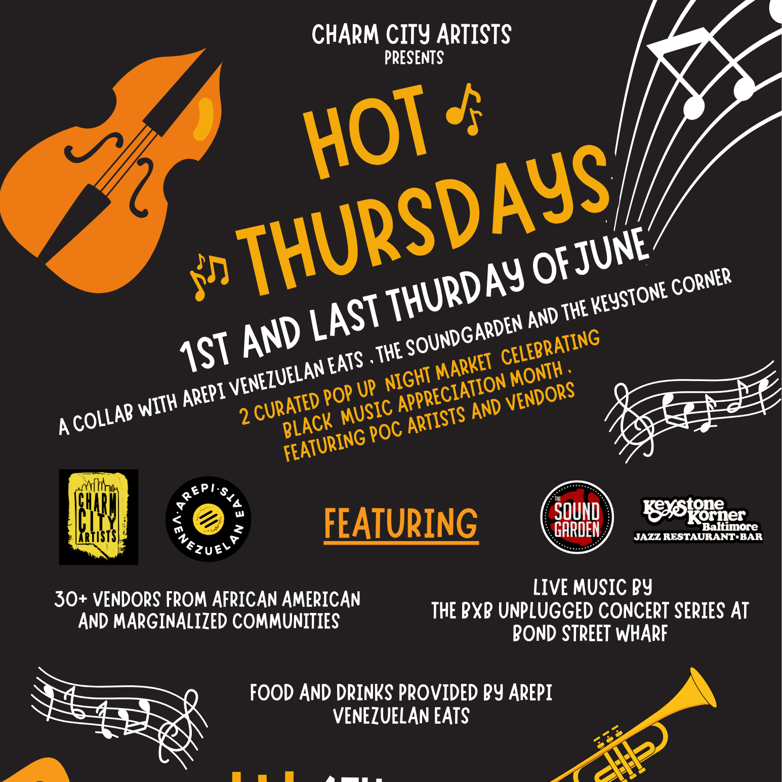 Charm city artists presents Hot Thursdays