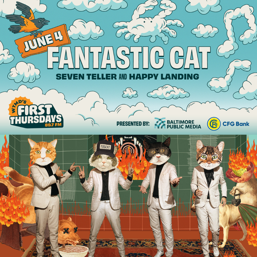 WTMD 1st Thursday kickoff- Fantastic Cats