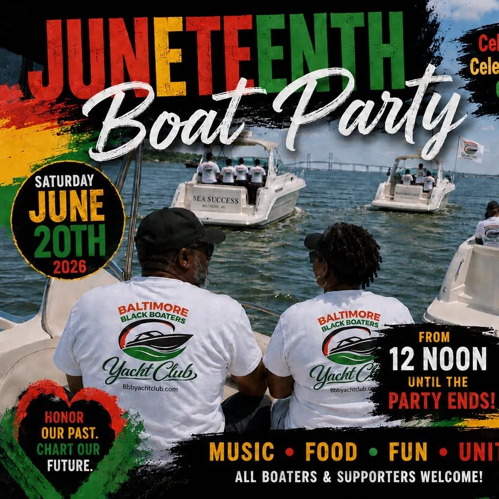 Baltimore Black Boaters Juneteenth Weekend 