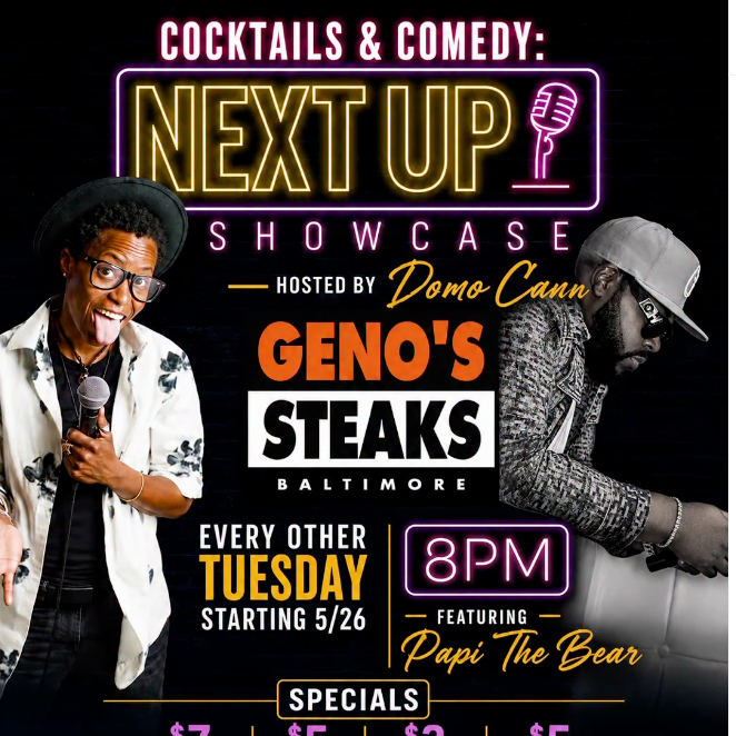 Comedy and Cocktails Next Up Showcase
