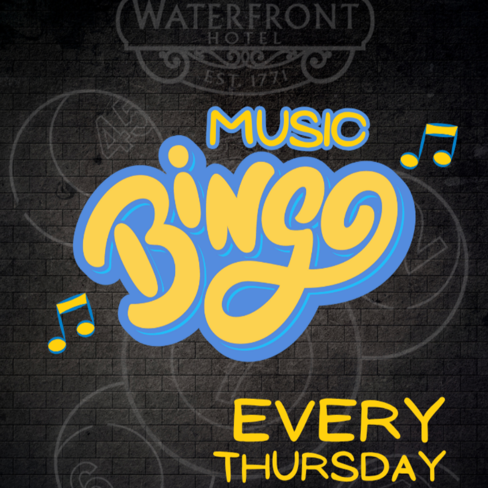 MUSIC BINGOOOO at Waterfront Hotel 