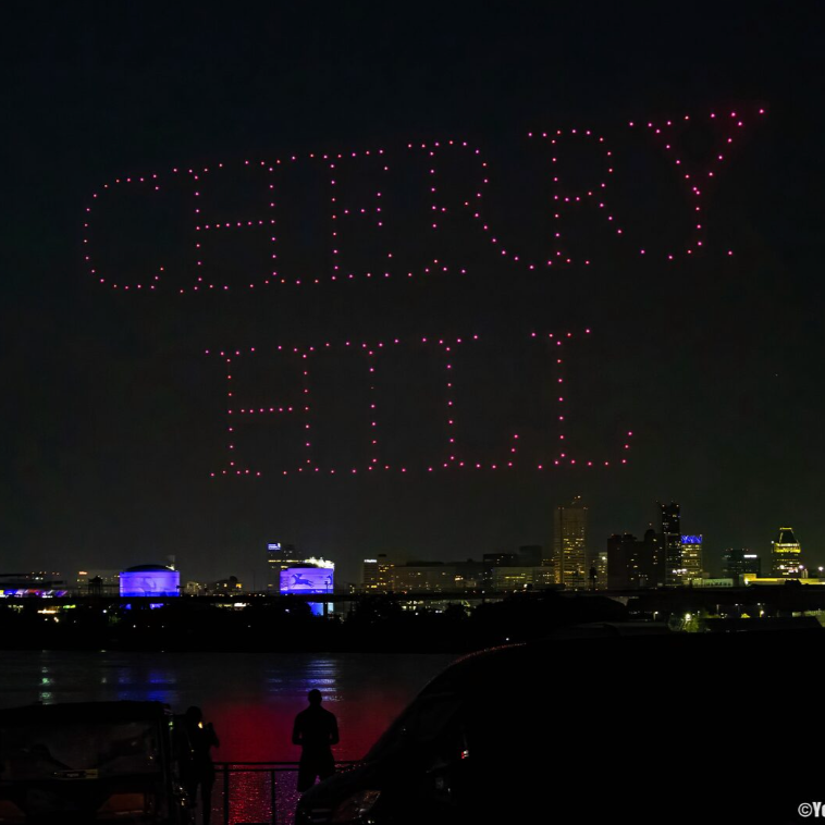 DRONE SHOW at the Cherry Hill Arts & Music Waterfront Festival