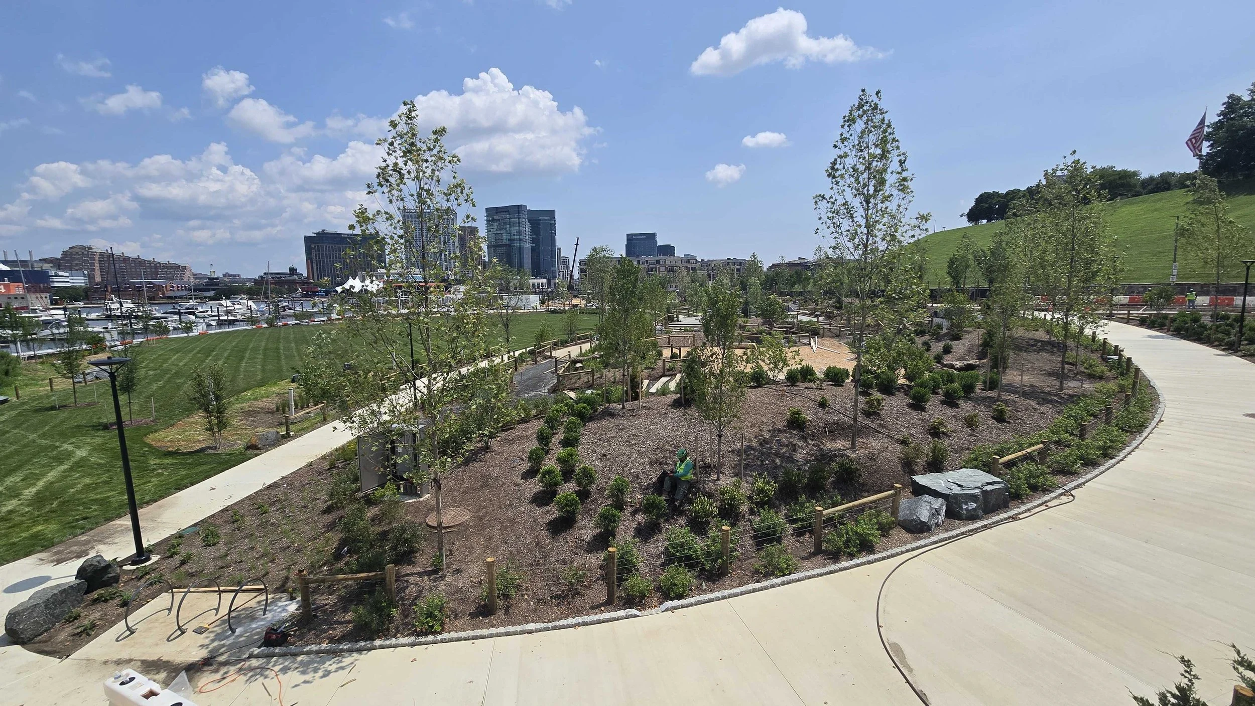 What’s New At Rash Field Park? July Construction Update