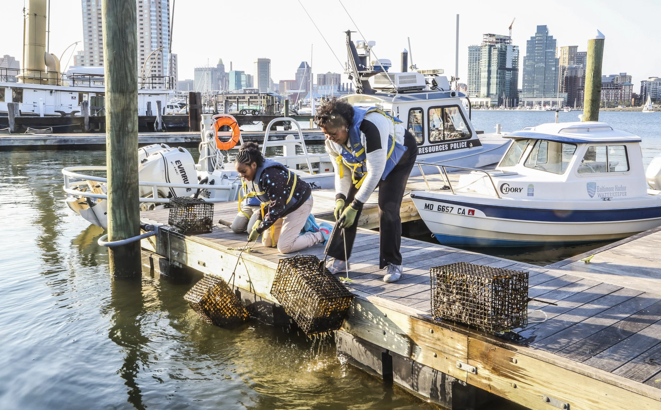 Baltimore Oyster Partnership: Habitat Installation Vol