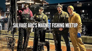 Magnet Fishing Meetups Catch On in Fells Point