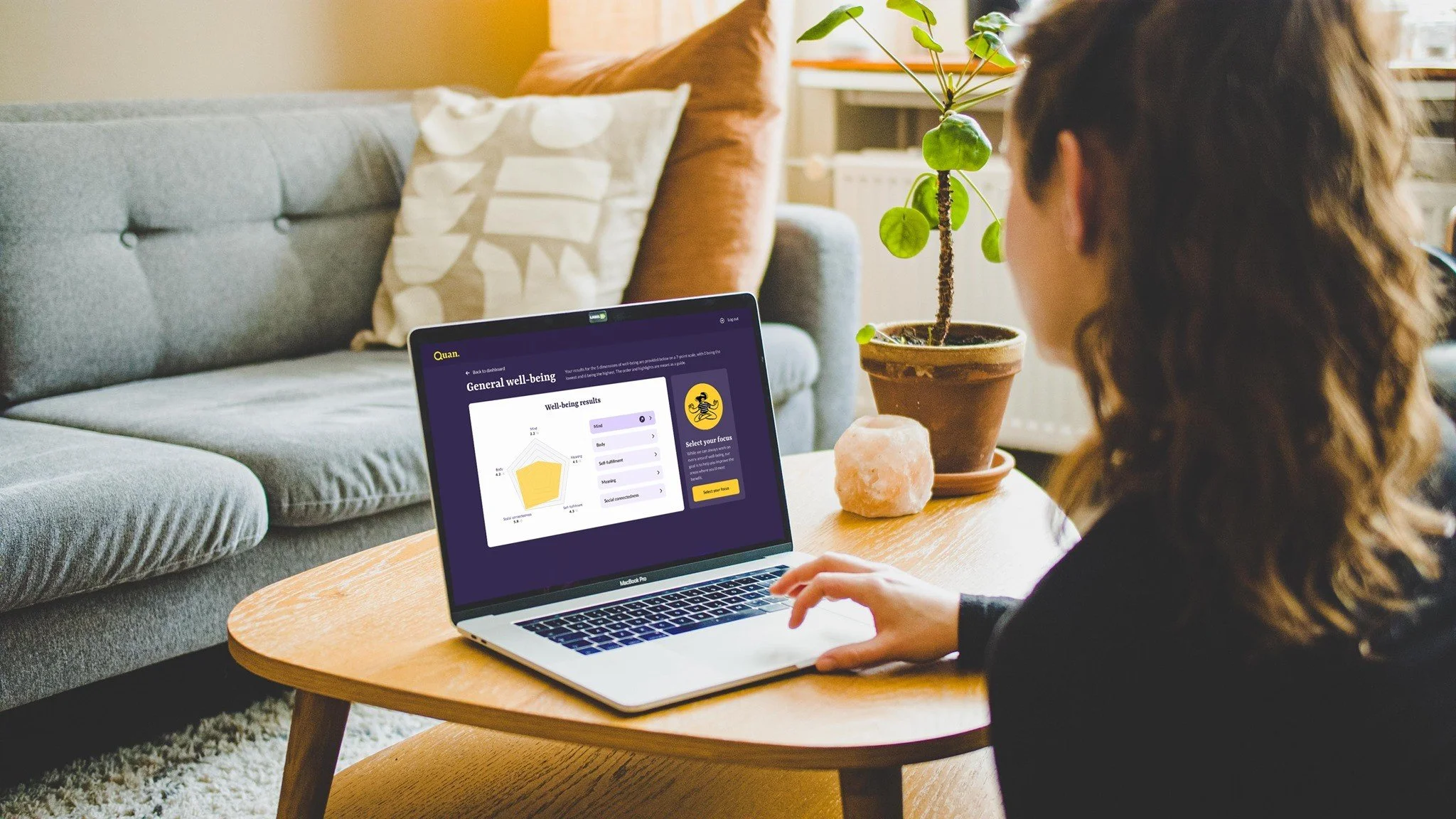 Quan Wellbeing - 0 to 1 Design