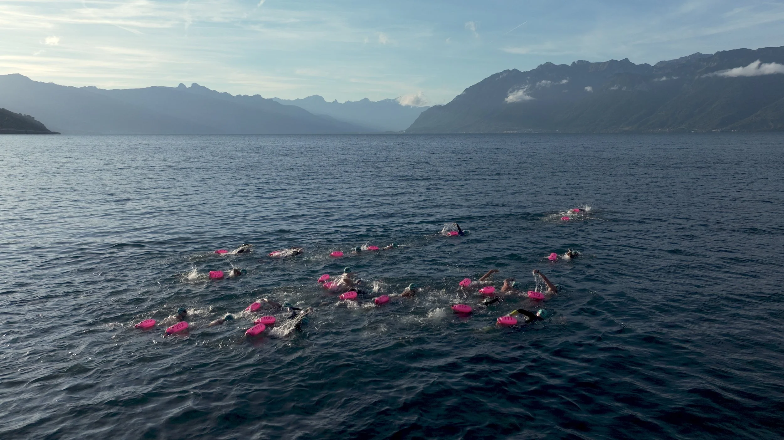 #8Switzerland for Leman hope - a Pioneer Event limited to 23 swimmers