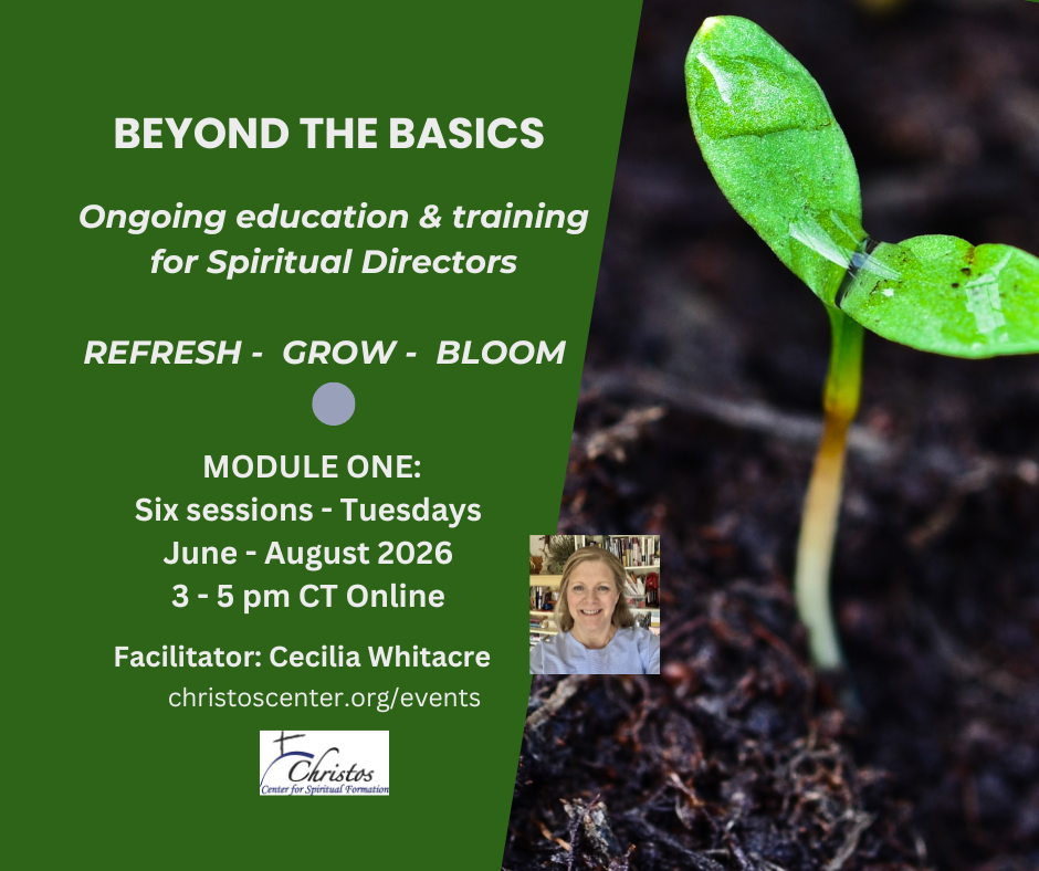 Beyond the Basics - Online class for Spiritual Directors - Module One: Six sessions, June - August 2026 