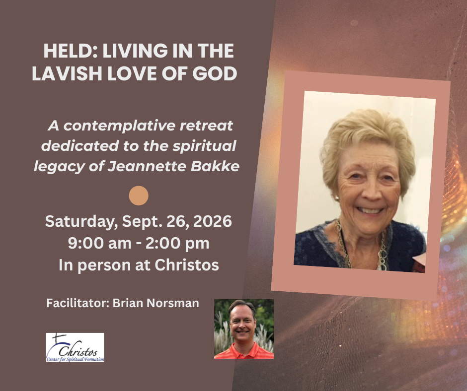 HELD: Living in the Lavish Love of God 