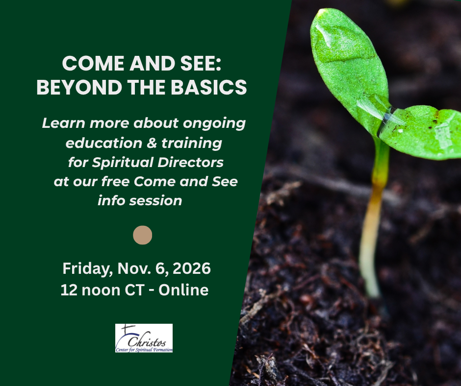 Come and See for Beyond the Basics - Fri., Nov. 6, 2026 