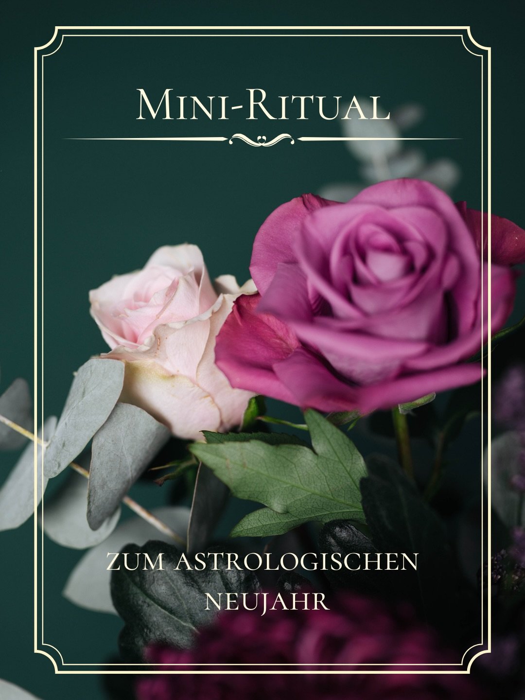 Lass dir Zeit &hearts;️ #happynewyear #astrologie #ritual