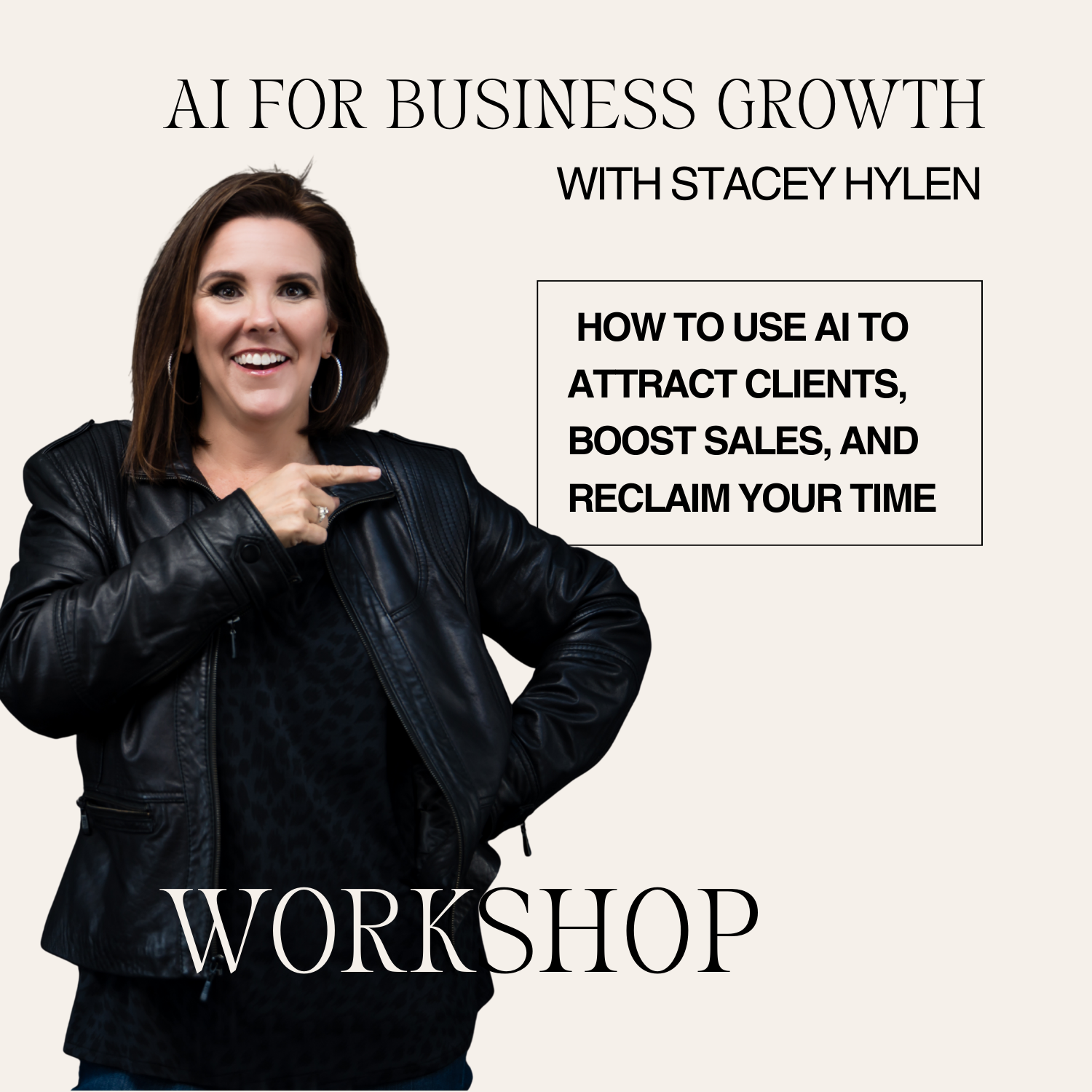AI for Business Growth workshop with Stacey Hylen - January 13, 2026