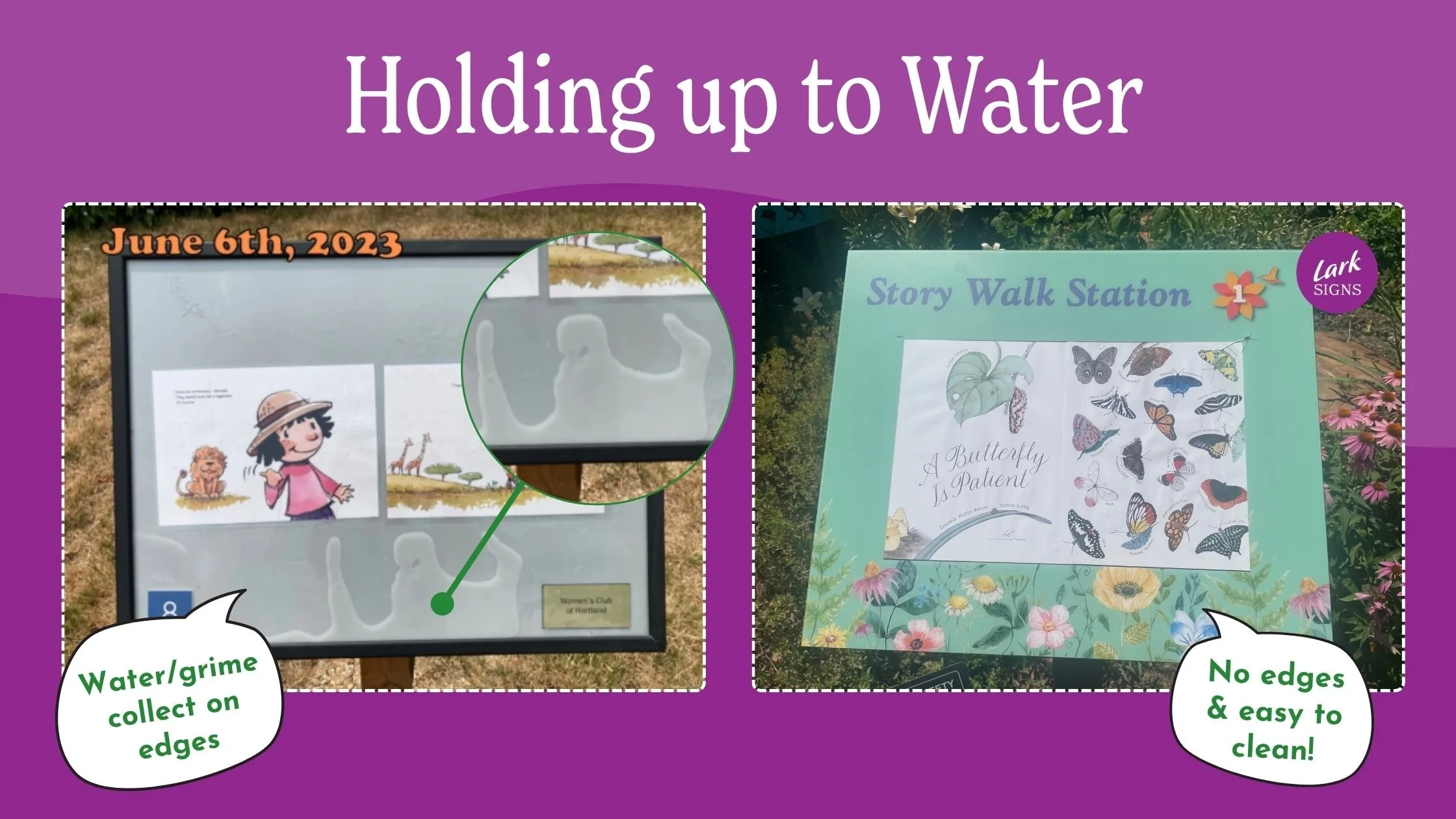 Why Our Read and Walk Signs Last Longer Than Traditional StoryWalk© Frames