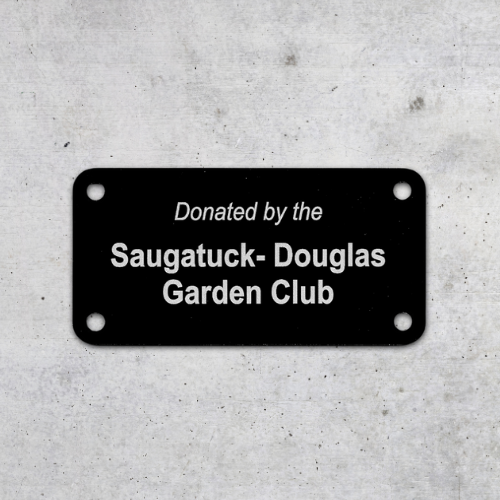 Tree & Bench Markers | Custom Outdoor Dedication Plaques — Lark Signs