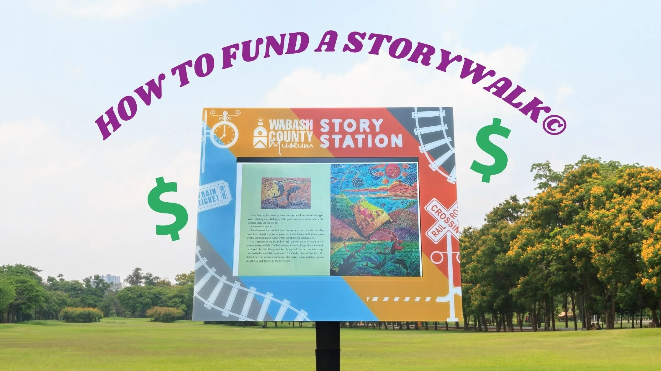 How to Fund a StoryWalk© — Lark Signs
