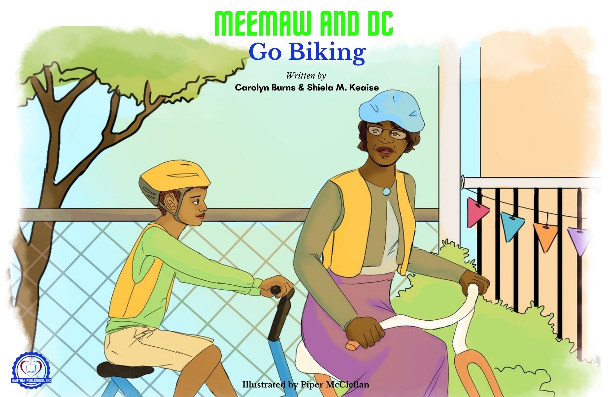 Meemaw and DC Go Biking - Digital (14 signs)