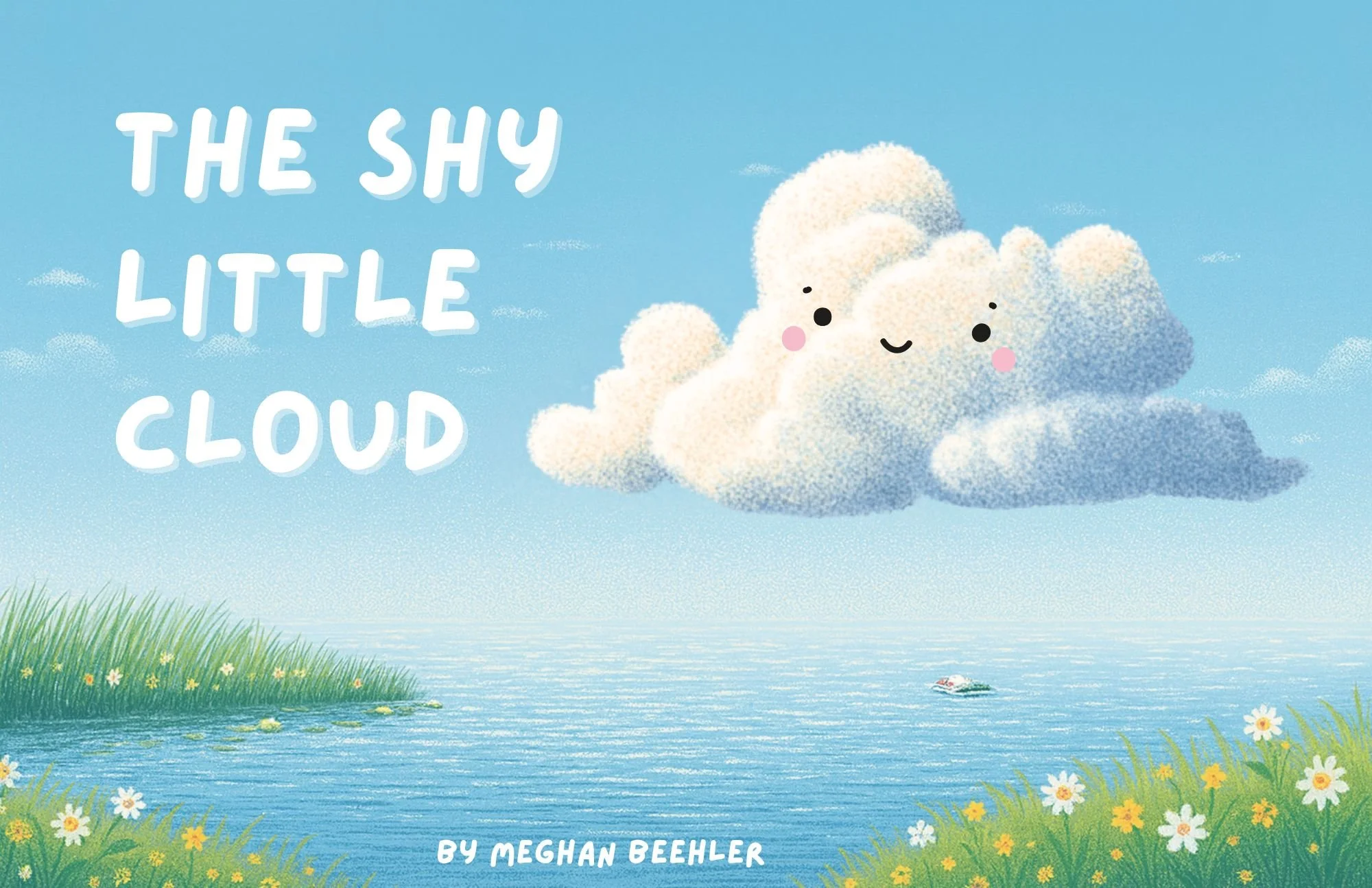 The Shy Little Cloud - Print (18 signs)