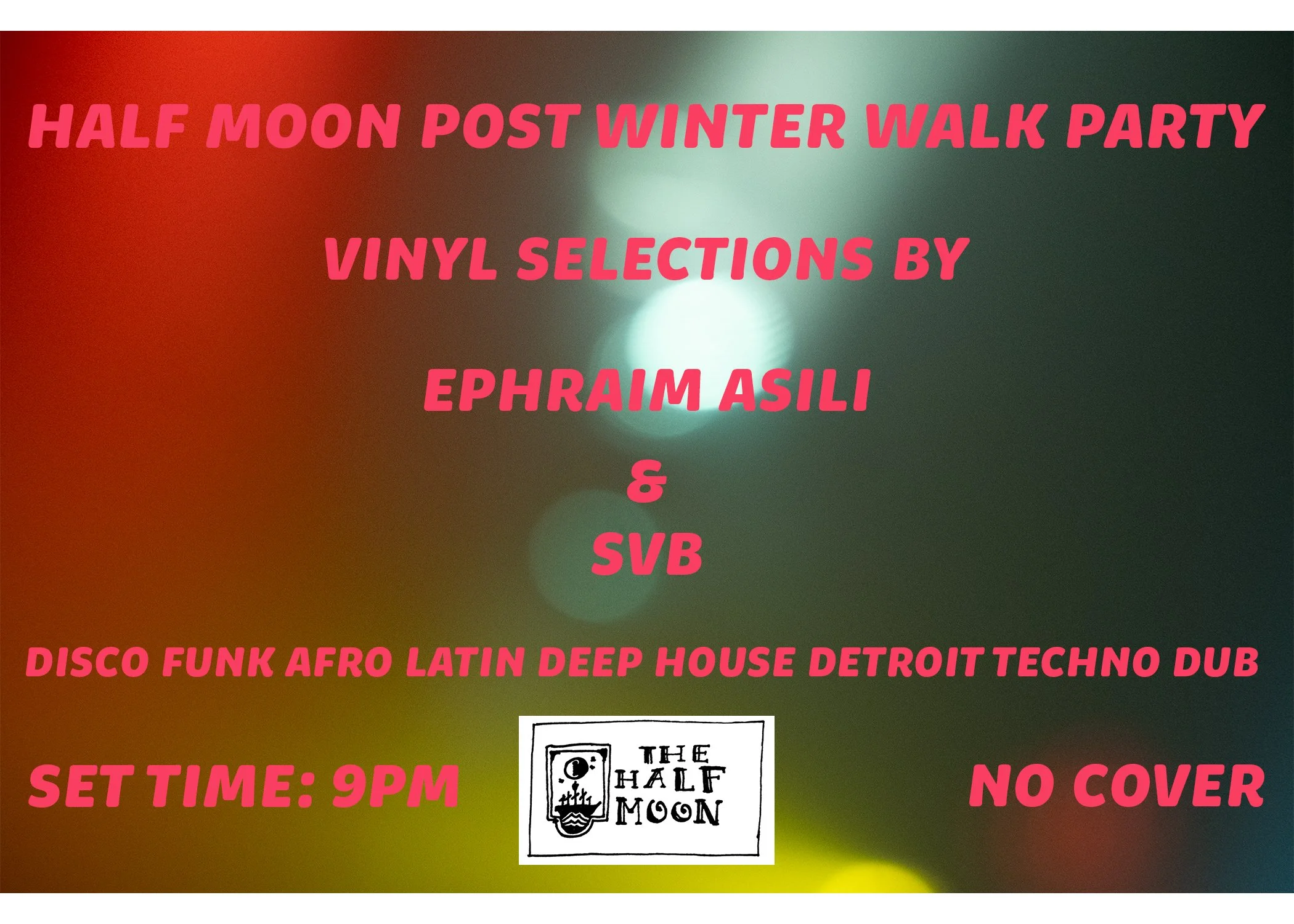 Winter Walk Dance party with DJ EPHRAIM ASILI &amp; SVB