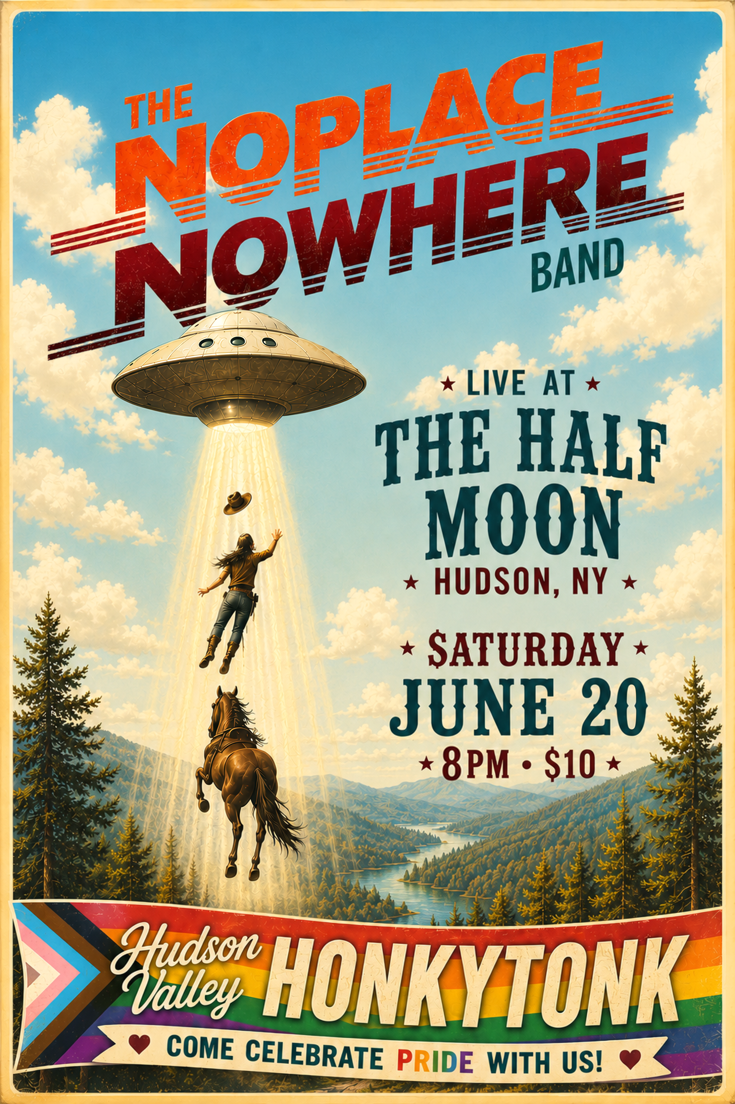 The Noplace Nowhere Band   Honky Tonk Party and Dance Class