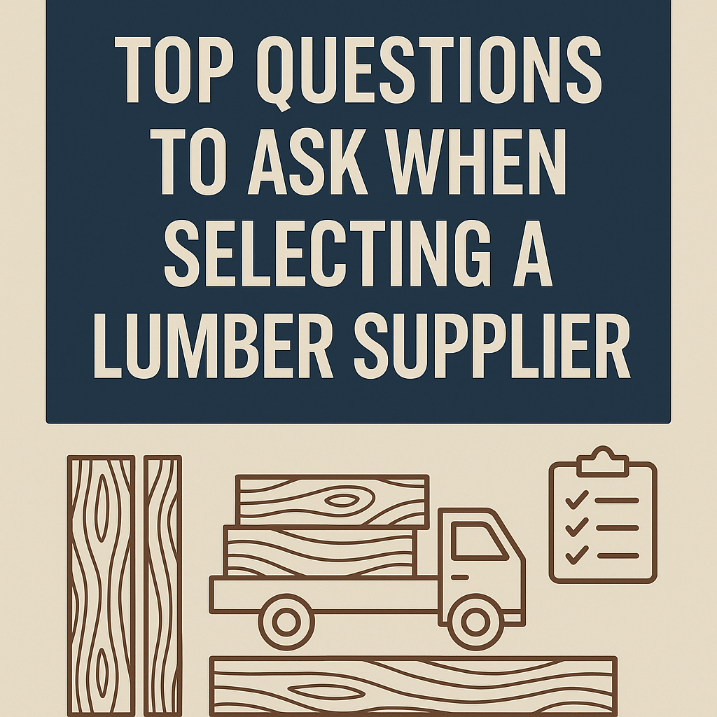 Top Questions to Ask When Selecting a Lumber Supplier