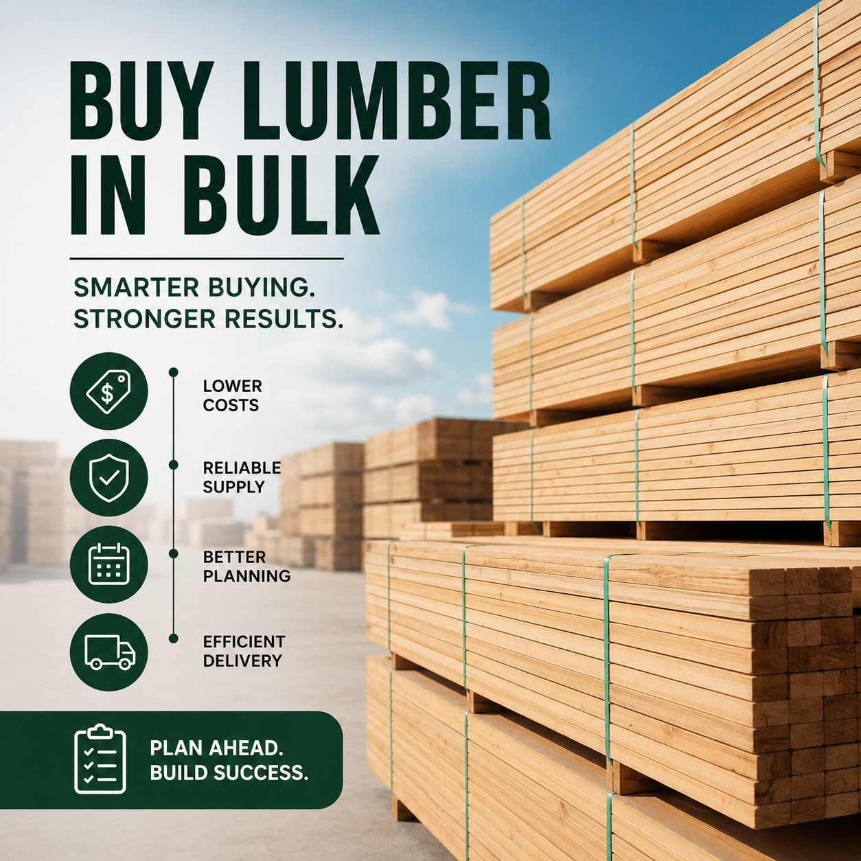 How to Buy Lumber in Bulk: A Complete Guide for Contractors and Suppliers