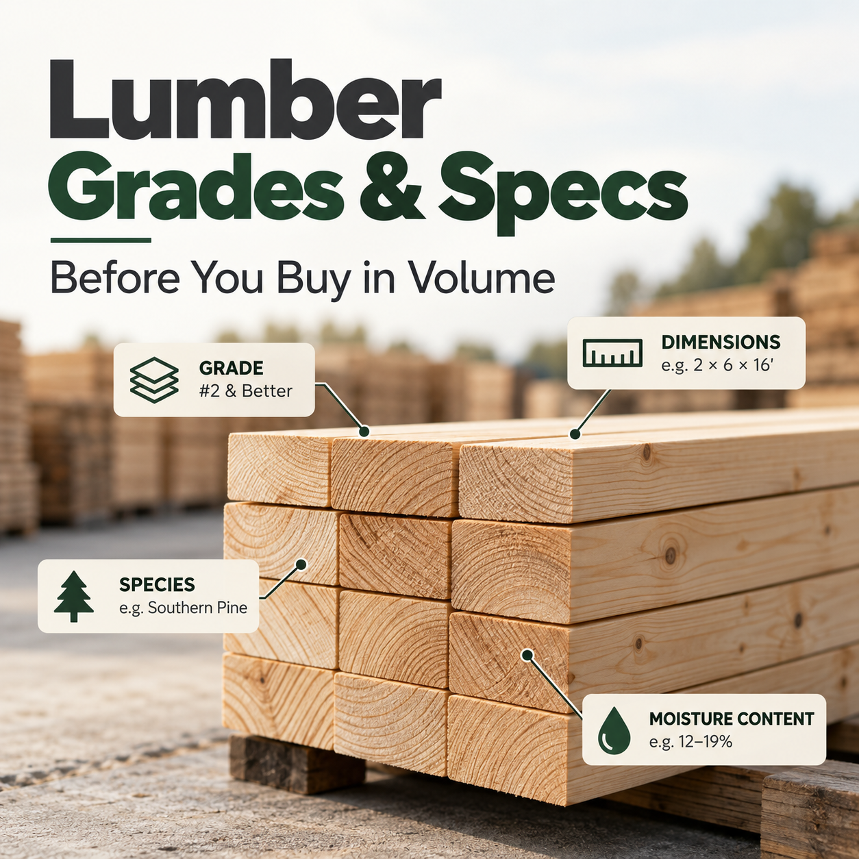 Understanding Lumber Grades and Specs Before You Buy in Volume