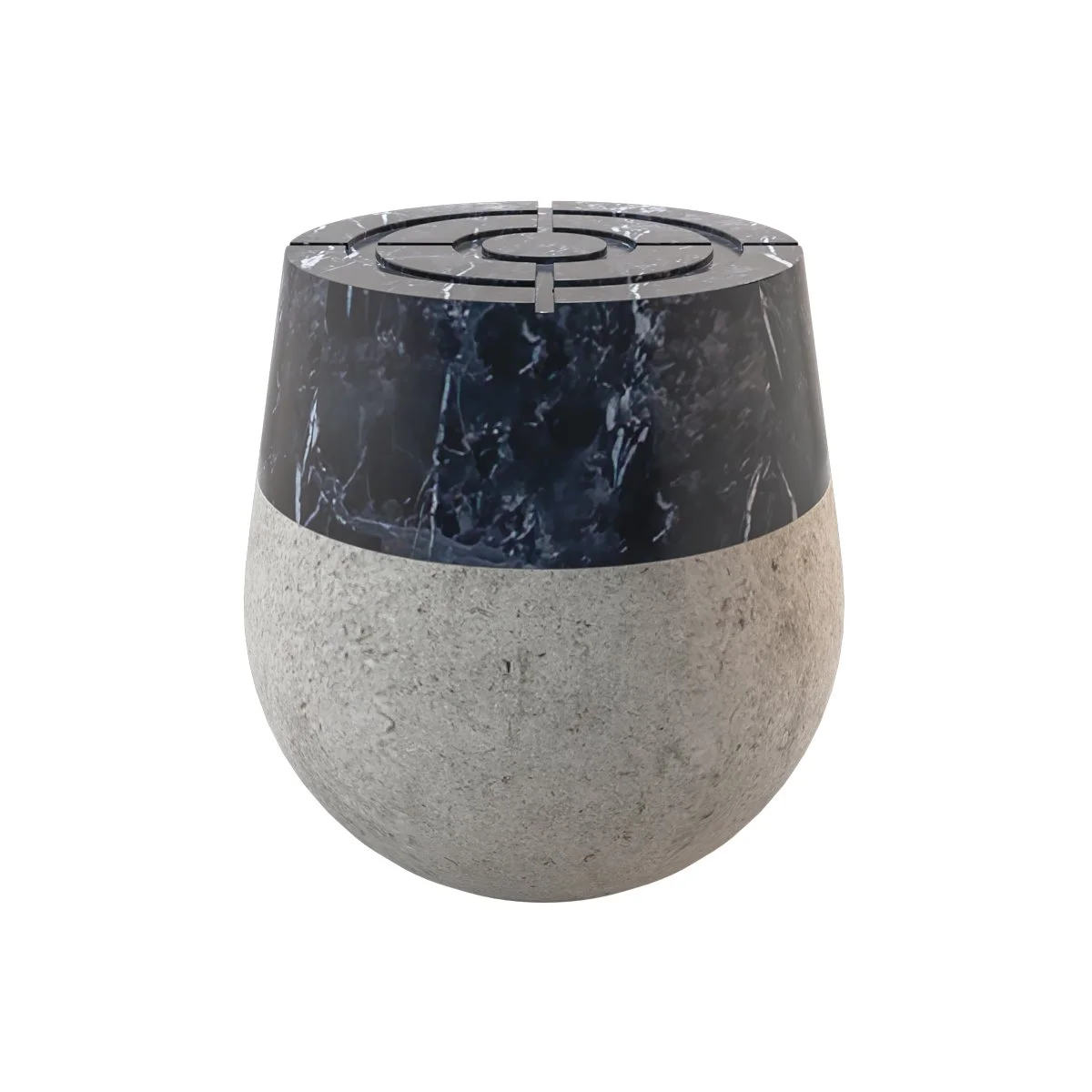 Mondi, Material Bespoke Stone + Tile, Stone, Marble, Modern, Denver, Chicago, Outdoor, Cocktail Table, Paradox