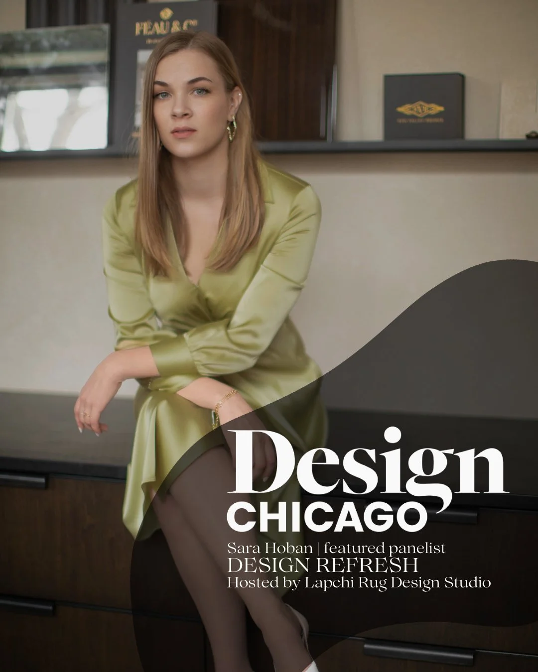 Next up, our very own Sara Hoban will be speaking on a panel at Design Chicago next week as well! ⁠
⁠
Both interior design and product design often involve creative compromise, whether working around a family heirloom or existing design element, or r