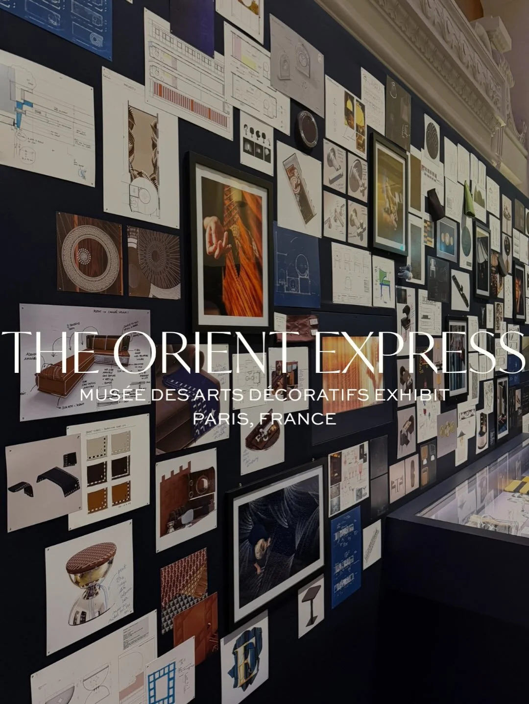 B U C K E T  L I S T  U P D A T E D ⁠
⁠
Must get onto this train in 2027.  The Orient Express is getting a serious nip/tuck and I am all in!  What a serendipitous happenstance that we stumbled onto this exhibit on our free day in Paris. ⁠
⁠
A combina