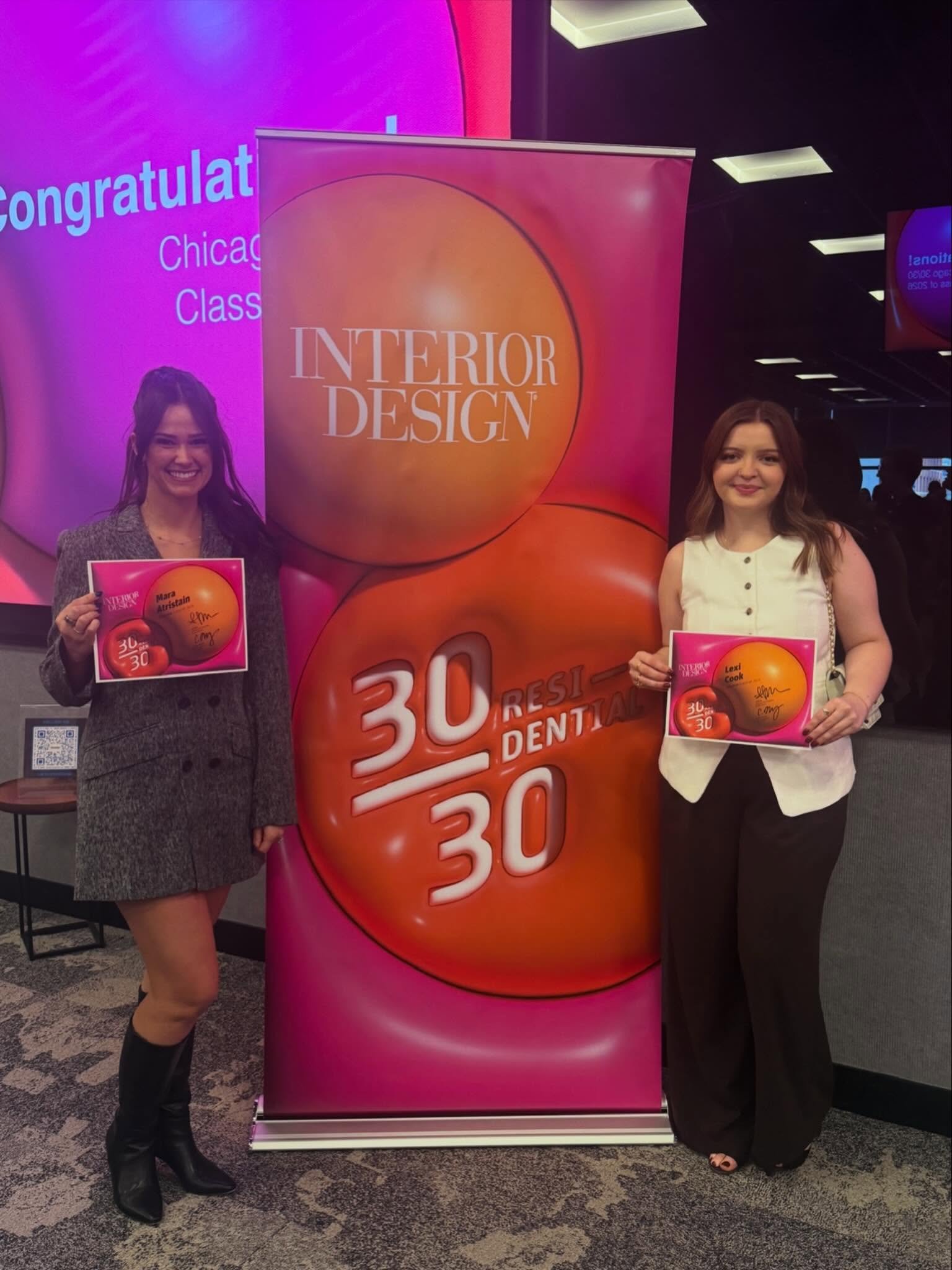 New Perspectives ✨ Remarkable Talent 🏆 Bright Futures 😎
⁠
We&rsquo;re thrilled to share that Mara + Lexi from our studio have been selected for Interior Design Magazine&rsquo;s 30 Under 30 - an extraordinary recognition of emerging talent shaping t