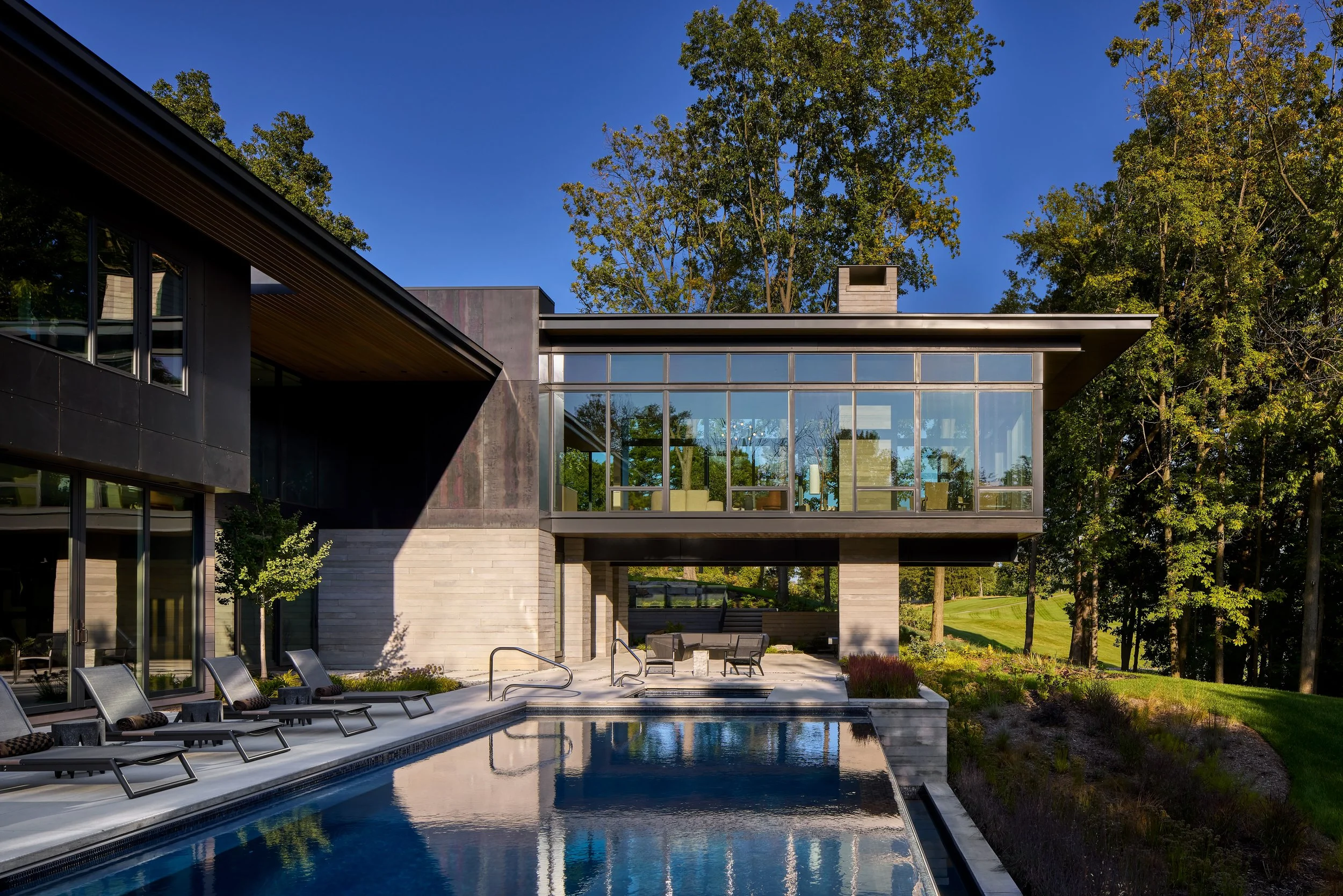 Mondi, Luxury, Chicago, Illinois, Denver, Colorado, Grand Rapids, Michigan, Residential Interior Design, Interior Designer, Design Firm, Renovation, Modern, New Construction, Pool, Terrace, Outdoor, Outdoor Furniture