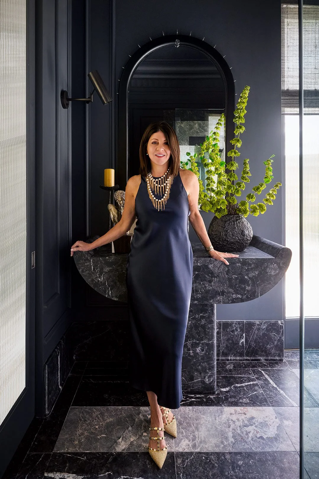 Mondi, Interior Design, Denver, Colorado, Chicago, Illinois, Luxury Residential Interior Design, New Construction, Foyer, Moody