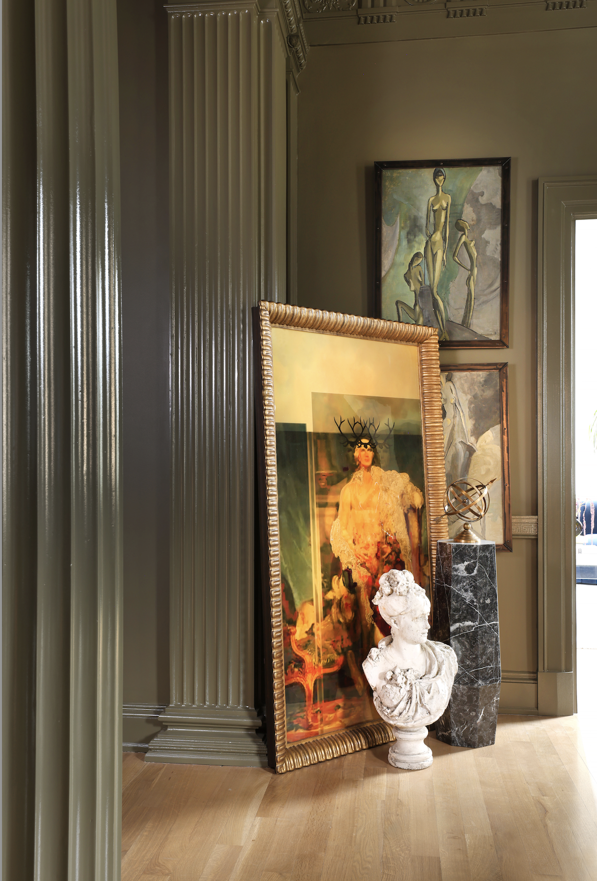 Mondi, Luxury, Chicago, Illinois, Denver, Colorado, Residential Interior Design, Interior Designer, Design Firm, Renovation, Modern, Show House, Luxury Townhouse, Statement Art, David Adler