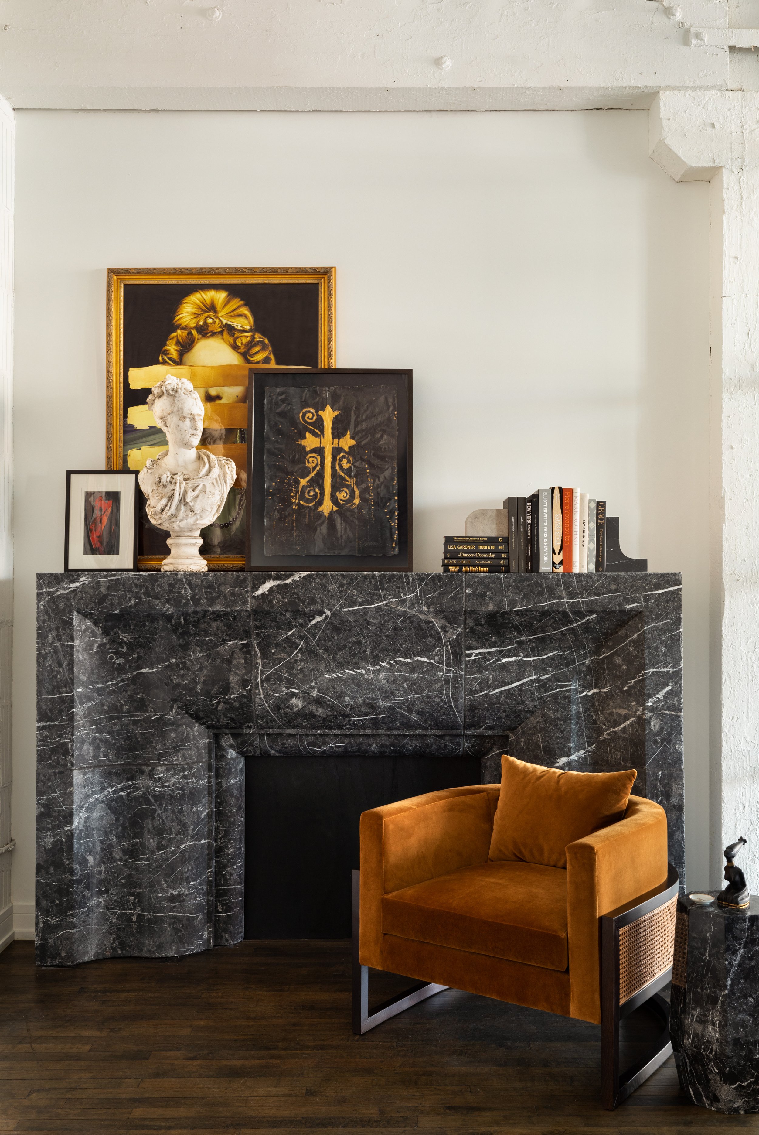 Mondi, The Vixen, Marble, Fireplace