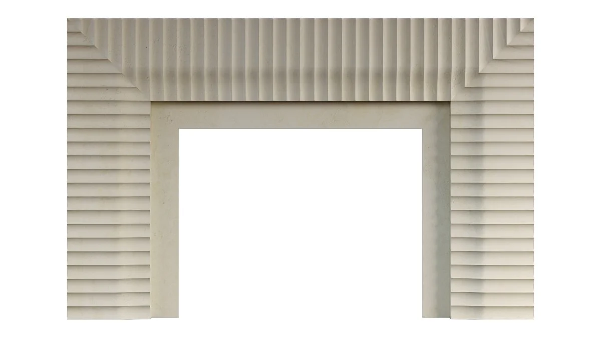 Mondi, Charmer, Fireplace, Riviera Beige, Marble, Material