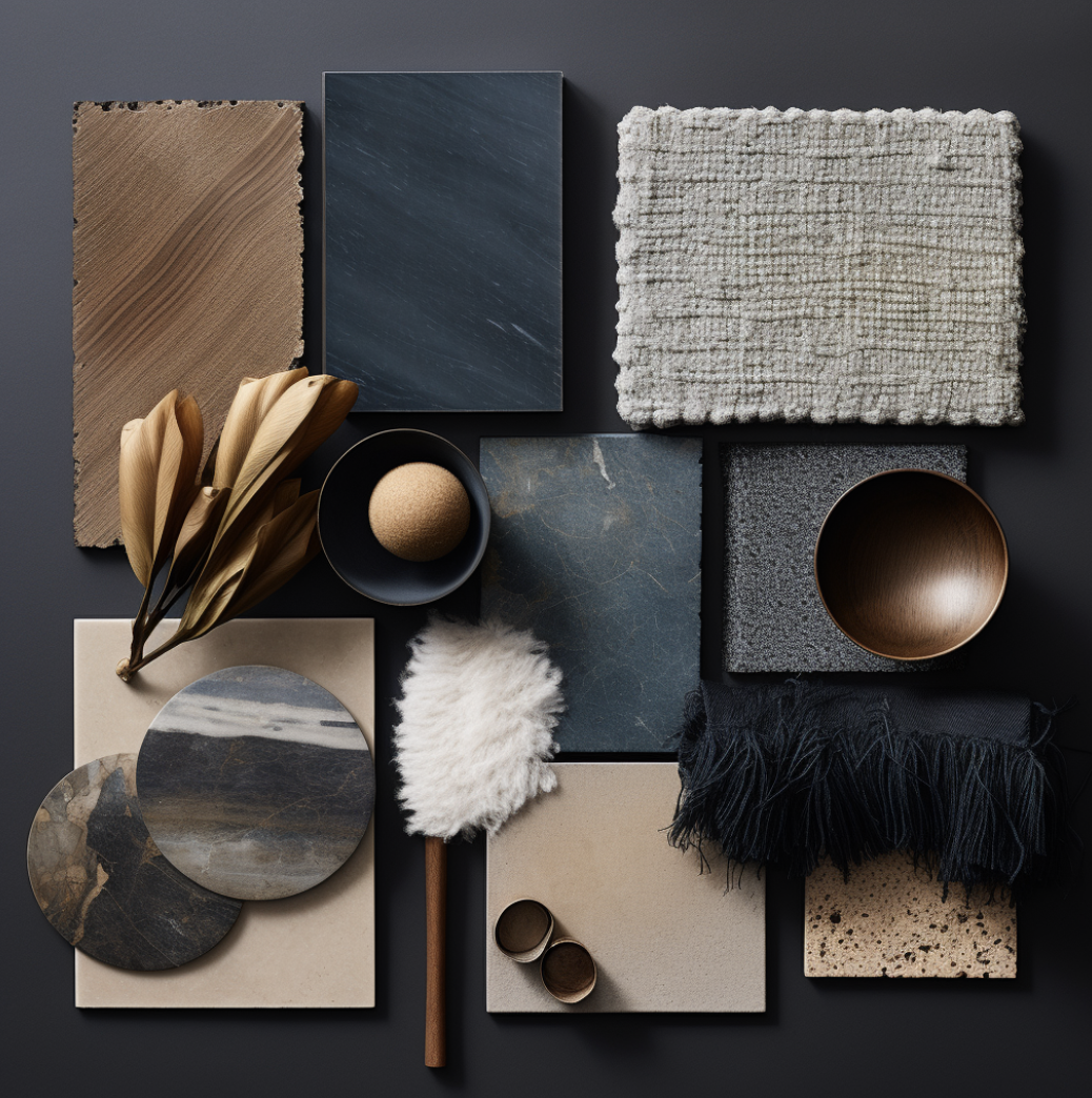 Mondi, Luxury, Chicago, Illinois, Denver, Colorado, Residential Interior Design, Interior Designer, Design Firm, New Construction, Hotel, Contract, Hospitality, Mood Board, Moody Palate